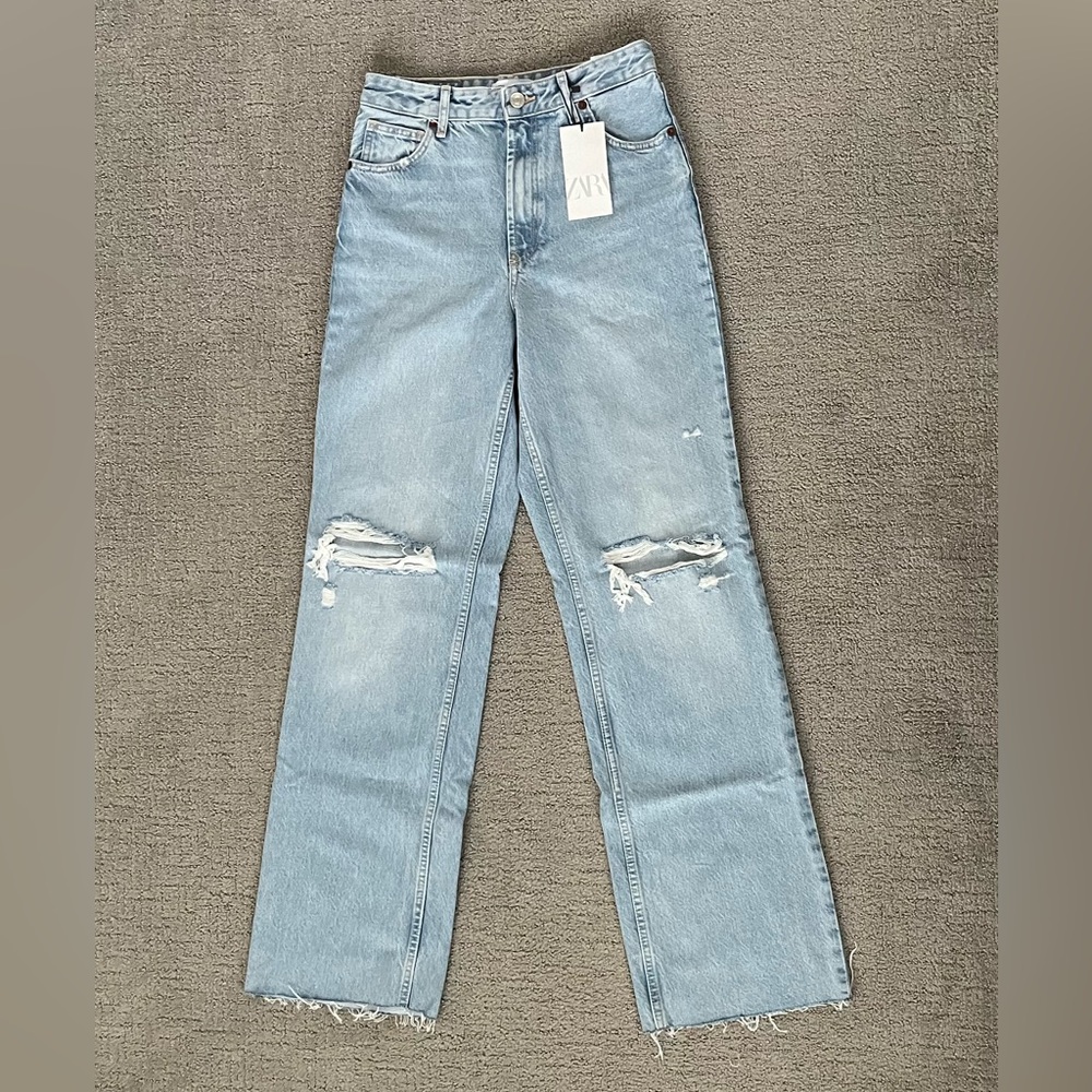 ZARA - wide leg jeans!!